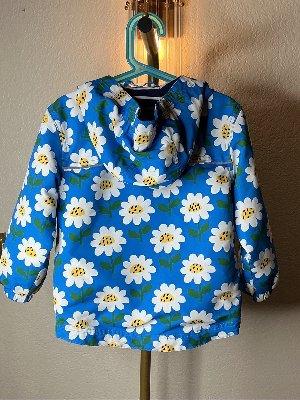 Hanna Andersson Blue Daisy Raincoat - Picture 13 of 16